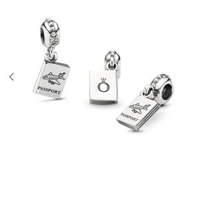 Passport Pandora Charm